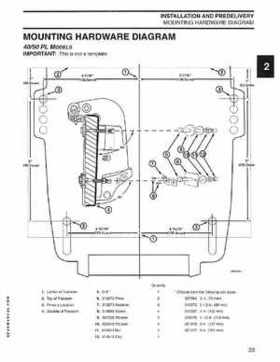 2004 SR Johnson 2-stroke 40, 50HP Service Repair Manual P/N 5005640, Page 34