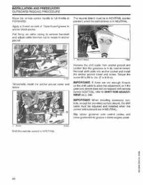 2004 SR Johnson 2-stroke 40, 50HP Service Repair Manual P/N 5005640, Page 45