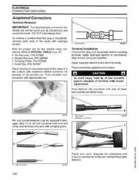 2004 SR Johnson 2-stroke 40, 50HP Service Repair Manual P/N 5005640, Page 107