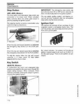 2004 SR Johnson 2-stroke 40, 50HP Service Repair Manual P/N 5005640, Page 113