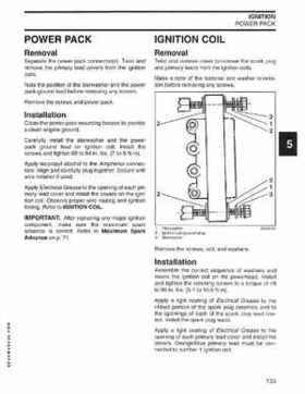 2004 SR Johnson 2-stroke 40, 50HP Service Repair Manual P/N 5005640, Page 134