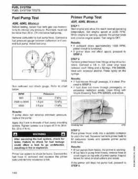 2004 SR Johnson 2-stroke 40, 50HP Service Repair Manual P/N 5005640, Page 147