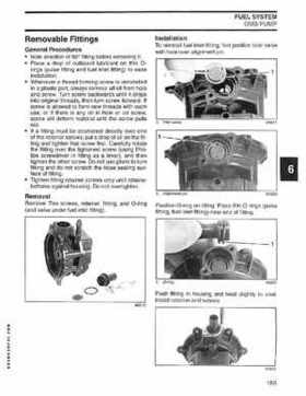 2004 SR Johnson 2-stroke 40, 50HP Service Repair Manual P/N 5005640, Page 156