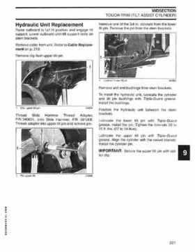 2004 SR Johnson 2-stroke 40, 50HP Service Repair Manual P/N 5005640, Page 222