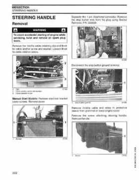 2004 SR Johnson 2-stroke 40, 50HP Service Repair Manual P/N 5005640, Page 223