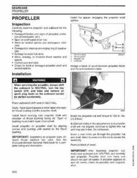 2004 SR Johnson 2-stroke 40, 50HP Service Repair Manual P/N 5005640, Page 235