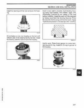2004 SR Johnson 2-stroke 40, 50HP Service Repair Manual P/N 5005640, Page 252