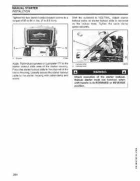 2004 SR Johnson 2-stroke 40, 50HP Service Repair Manual P/N 5005640, Page 285