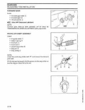 2004 SR Johnson 4 Stroke 9.9-15HP Outboards Service Repair Manual P/N 5005655, Page 168