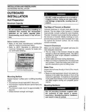 2006 Johnson SD 30 HP 4 Stroke Outboards Service Repair Manual, PN 5006592, Page 35