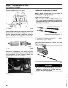 2006 Johnson SD 30 HP 4 Stroke Outboards Service Repair Manual, PN 5006592, Page 41