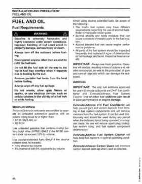 2006 Johnson SD 30 HP 4 Stroke Outboards Service Repair Manual, PN 5006592, Page 45