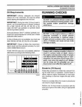 2006 Johnson SD 30 HP 4 Stroke Outboards Service Repair Manual, PN 5006592, Page 46