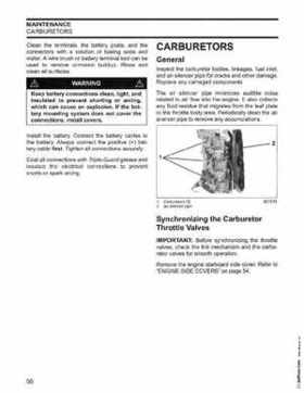 2006 Johnson SD 30 HP 4 Stroke Outboards Service Repair Manual, PN 5006592, Page 57