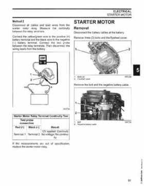 2006 Johnson SD 30 HP 4 Stroke Outboards Service Repair Manual, PN 5006592, Page 92