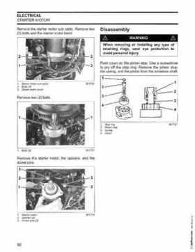 2006 Johnson SD 30 HP 4 Stroke Outboards Service Repair Manual, PN 5006592, Page 93