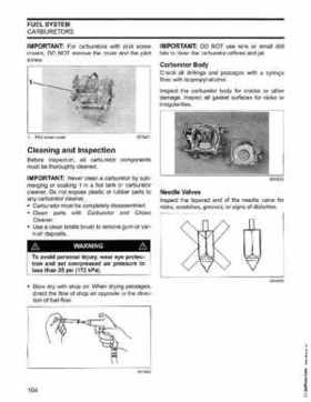 2006 Johnson SD 30 HP 4 Stroke Outboards Service Repair Manual, PN 5006592, Page 105