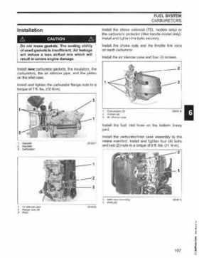 2006 Johnson SD 30 HP 4 Stroke Outboards Service Repair Manual, PN 5006592, Page 108