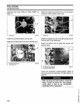 2006 Johnson SD 30 HP 4 Stroke Outboards Service Repair Manual, PN 5006592, Page 109