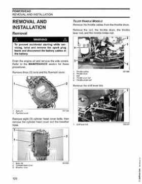2006 Johnson SD 30 HP 4 Stroke Outboards Service Repair Manual, PN 5006592, Page 121