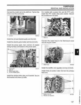 2006 Johnson SD 30 HP 4 Stroke Outboards Service Repair Manual, PN 5006592, Page 128