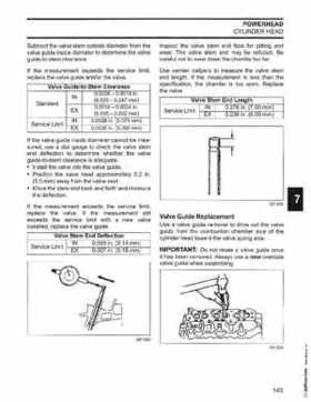 2006 Johnson SD 30 HP 4 Stroke Outboards Service Repair Manual, PN 5006592, Page 144