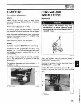 2006 Johnson SD 30 HP 4 Stroke Outboards Service Repair Manual, PN 5006592, Page 202
