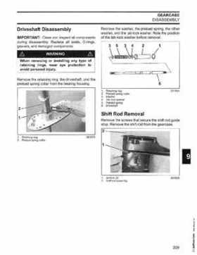 2006 Johnson SD 30 HP 4 Stroke Outboards Service Repair Manual, PN 5006592, Page 210
