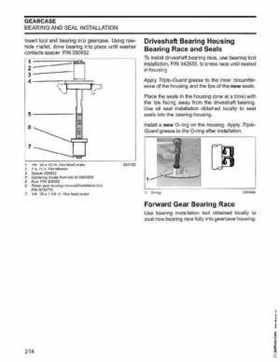 2006 Johnson SD 30 HP 4 Stroke Outboards Service Repair Manual, PN 5006592, Page 215