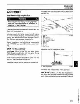 2006 Johnson SD 30 HP 4 Stroke Outboards Service Repair Manual, PN 5006592, Page 216
