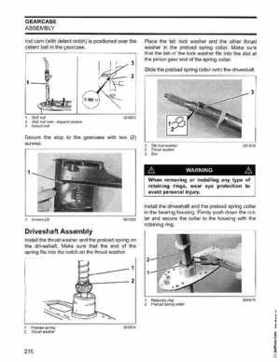 2006 Johnson SD 30 HP 4 Stroke Outboards Service Repair Manual, PN 5006592, Page 217