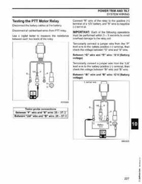 2006 Johnson SD 30 HP 4 Stroke Outboards Service Repair Manual, PN 5006592, Page 228