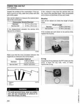 2006 Johnson SD 30 HP 4 Stroke Outboards Service Repair Manual, PN 5006592, Page 235