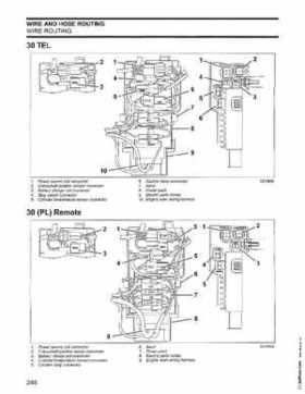 2006 Johnson SD 30 HP 4 Stroke Outboards Service Repair Manual, PN 5006592, Page 249