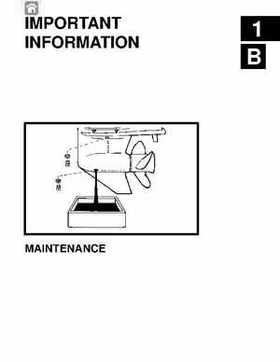 1992-2000 Mercury Mariner 105-225HP outboards Factory Service Manual, Page 14