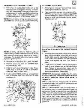 1992-2000 Mercury Mariner 105-225HP outboards Factory Service Manual, Page 108