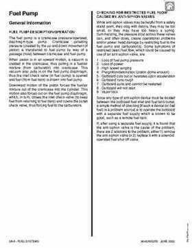 1992-2000 Mercury Mariner 105-225HP outboards Factory Service Manual, Page 154