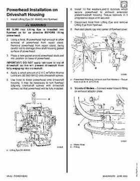 1992-2000 Mercury Mariner 105-225HP outboards Factory Service Manual, Page 423