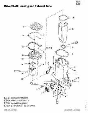 1992-2000 Mercury Mariner 105-225HP outboards Factory Service Manual, Page 450