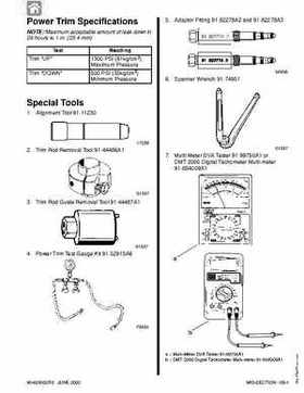 1992-2000 Mercury Mariner 105-225HP outboards Factory Service Manual, Page 459