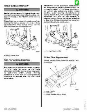 1992-2000 Mercury Mariner 105-225HP outboards Factory Service Manual, Page 464