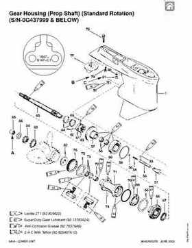 1992-2000 Mercury Mariner 105-225HP outboards Factory Service Manual, Page 504