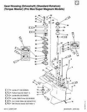 1992-2000 Mercury Mariner 105-225HP outboards Factory Service Manual, Page 510