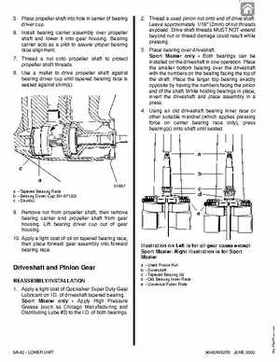 1992-2000 Mercury Mariner 105-225HP outboards Factory Service Manual, Page 538