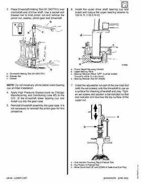 1992-2000 Mercury Mariner 105-225HP outboards Factory Service Manual, Page 544