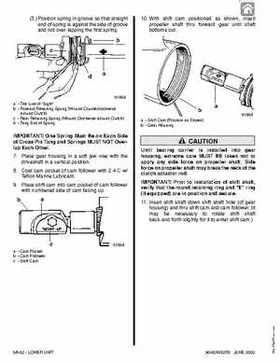 1992-2000 Mercury Mariner 105-225HP outboards Factory Service Manual, Page 548