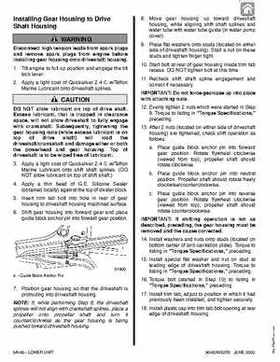 1992-2000 Mercury Mariner 105-225HP outboards Factory Service Manual, Page 552