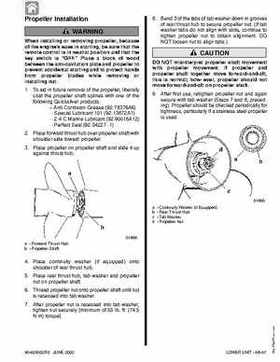 1992-2000 Mercury Mariner 105-225HP outboards Factory Service Manual, Page 553