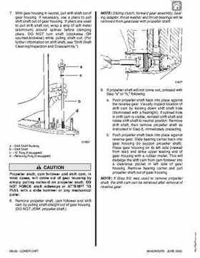 1992-2000 Mercury Mariner 105-225HP outboards Factory Service Manual, Page 582
