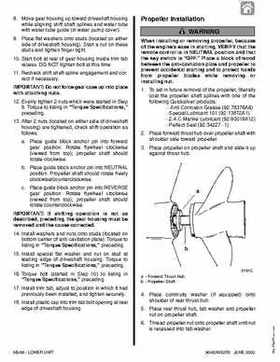 1992-2000 Mercury Mariner 105-225HP outboards Factory Service Manual, Page 614